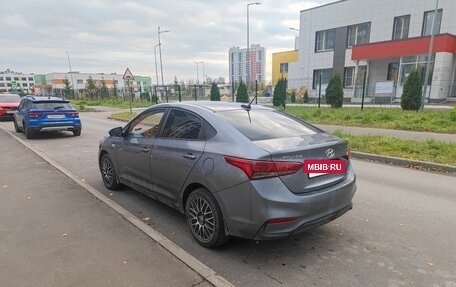 Hyundai Solaris II рестайлинг, 2017 год, 1 143 000 рублей, 5 фотография