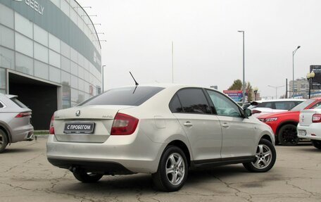 Skoda Rapid I, 2014 год, 540 000 рублей, 5 фотография