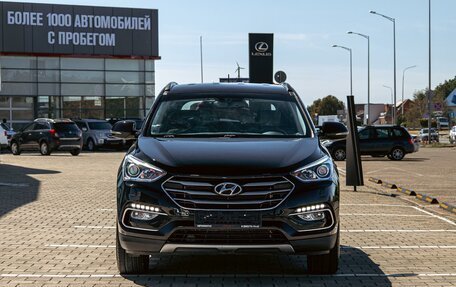 Hyundai Santa Fe III рестайлинг, 2018 год, 1 845 000 рублей, 2 фотография