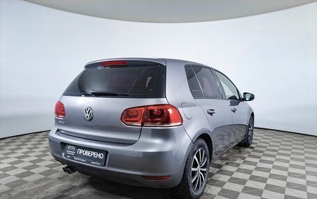 Volkswagen Golf VI, 2012 год, 849 000 рублей, 6 фотография