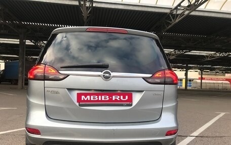 Opel Zafira C рестайлинг, 2012 год, 1 050 000 рублей, 13 фотография