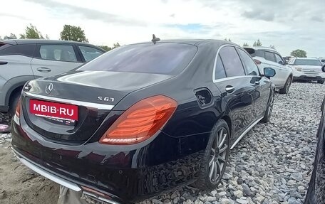 Mercedes-Benz S-Класс AMG, 2016 год, 6 456 560 рублей, 3 фотография