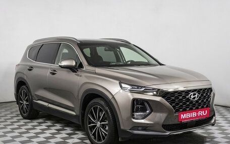 Hyundai Santa Fe IV, 2019 год, 3 098 000 рублей, 3 фотография