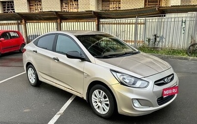 Hyundai Solaris II рестайлинг, 2011 год, 620 000 рублей, 1 фотография