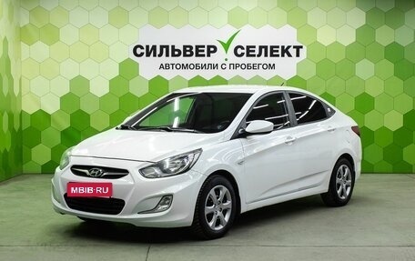 Hyundai Solaris II рестайлинг, 2011 год, 650 000 рублей, 1 фотография