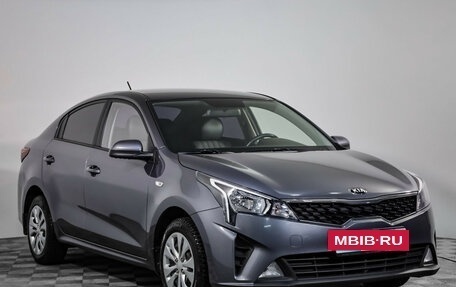 KIA Rio IV, 2021 год, 1 599 000 рублей, 3 фотография