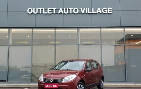 Renault Sandero I, 2011 год, 399 000 рублей, 1 фотография