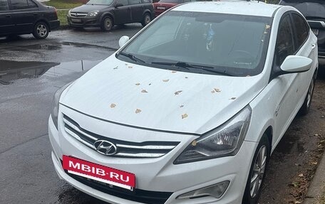 Hyundai Solaris II рестайлинг, 2014 год, 1 250 000 рублей, 4 фотография