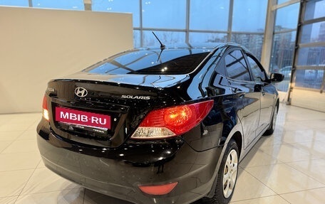 Hyundai Solaris II рестайлинг, 2012 год, 599 000 рублей, 27 фотография