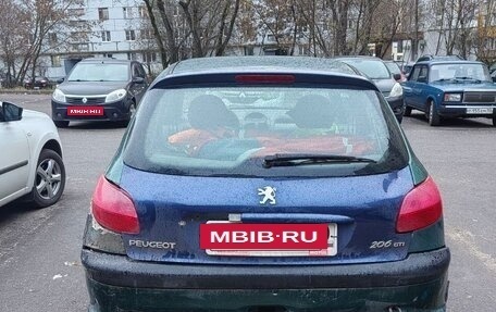 Peugeot 206, 1999 год, 105 000 рублей, 8 фотография