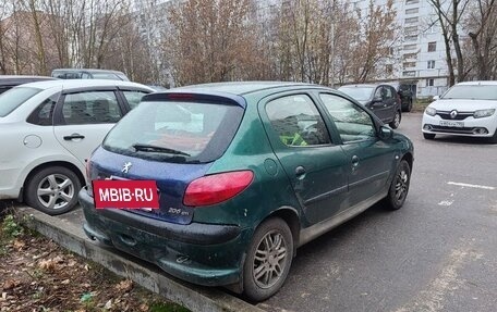 Peugeot 206, 1999 год, 105 000 рублей, 7 фотография