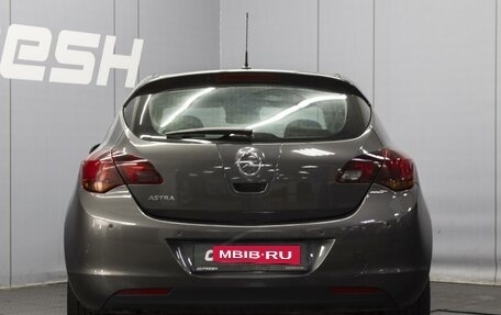 Opel Astra J, 2012 год, 680 000 рублей, 4 фотография