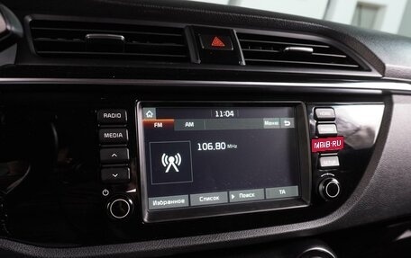 KIA Rio IV, 2018 год, 1 449 000 рублей, 14 фотография