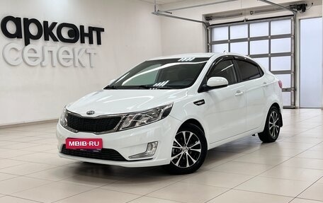 KIA Rio III рестайлинг, 2014 год, 975 000 рублей, 1 фотография