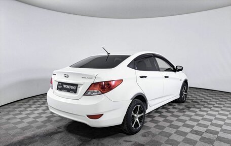 Hyundai Solaris II рестайлинг, 2011 год, 539 000 рублей, 6 фотография