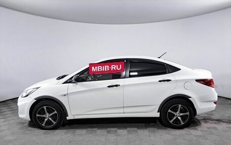 Hyundai Solaris II рестайлинг, 2011 год, 539 000 рублей, 10 фотография
