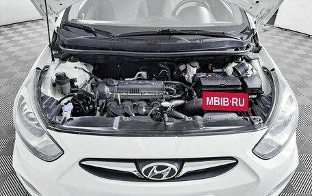 Hyundai Solaris II рестайлинг, 2011 год, 539 000 рублей, 11 фотография