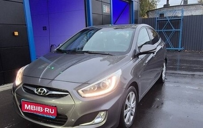 Hyundai Solaris II рестайлинг, 2013 год, 600 000 рублей, 1 фотография