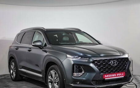 Hyundai Santa Fe IV, 2018 год, 2 649 000 рублей, 3 фотография