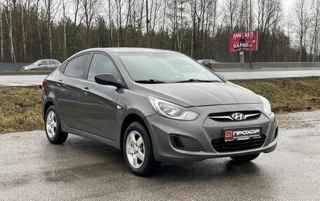 Hyundai Solaris II рестайлинг, 2011 год, 677 000 рублей, 19 фотография