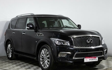 Infiniti QX80 I рестайлинг, 2017 год, 3 389 898 рублей, 3 фотография