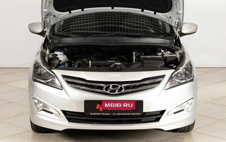 Hyundai Solaris II рестайлинг, 2015 год, 830 000 рублей, 11 фотография