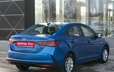 Hyundai Solaris II рестайлинг, 2021 год, 1 315 000 рублей, 5 фотография