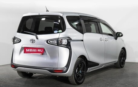 Toyota Sienta II, 2018 год, 1 499 000 рублей, 3 фотография