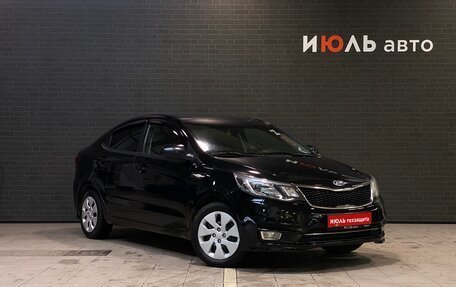KIA Rio III рестайлинг, 2016 год, 989 000 рублей, 3 фотография