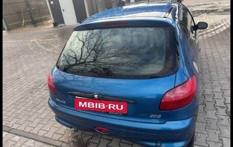 Peugeot 206, 2000 год, 135 000 рублей, 5 фотография