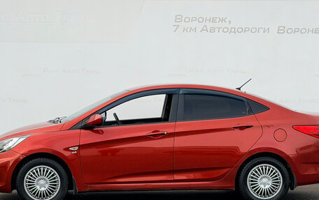 Hyundai Solaris II рестайлинг, 2011 год, 632 000 рублей, 4 фотография