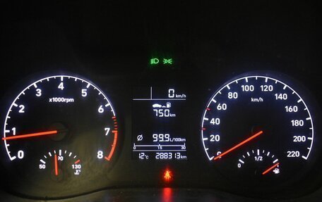 Hyundai Solaris II рестайлинг, 2017 год, 899 000 рублей, 8 фотография