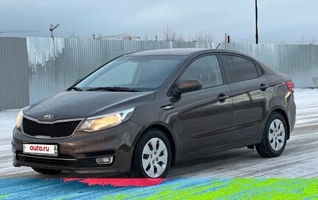 KIA Rio III рестайлинг, 2016 год, 845 000 рублей, 1 фотография