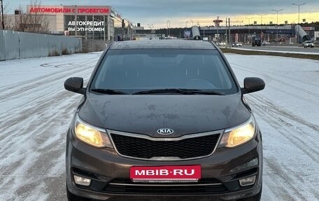 KIA Rio III рестайлинг, 2016 год, 845 000 рублей, 3 фотография