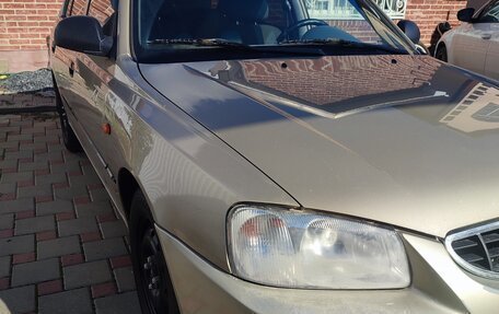 Hyundai Accent II, 2003 год, 400 000 рублей, 3 фотография