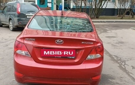 Hyundai Solaris II рестайлинг, 2011 год, 610 000 рублей, 2 фотография