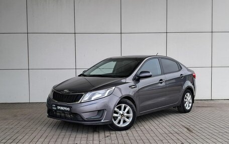 KIA Rio III рестайлинг, 2015 год, 740 000 рублей, 1 фотография