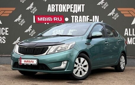 KIA Rio III рестайлинг, 2014 год, 990 000 рублей, 3 фотография