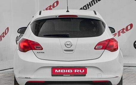 Opel Astra J, 2012 год, 595 000 рублей, 5 фотография