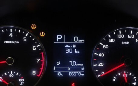 KIA Rio IV, 2018 год, 1 250 000 рублей, 15 фотография