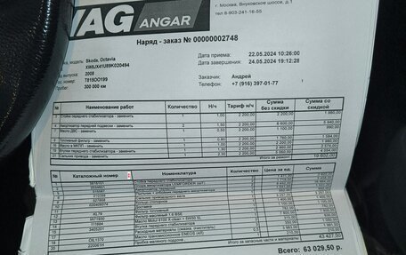 Skoda Octavia IV, 2008 год, 400 000 рублей, 16 фотография