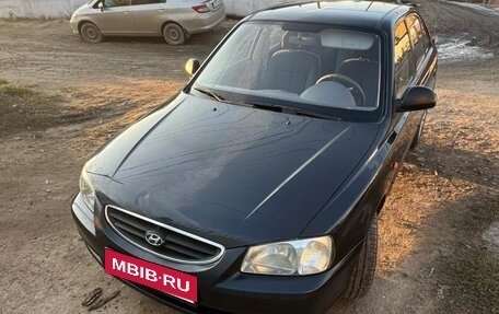 Hyundai Accent II, 2007 год, 465 000 рублей, 1 фотография