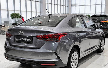 Hyundai Solaris II рестайлинг, 2021 год, 1 480 000 рублей, 6 фотография