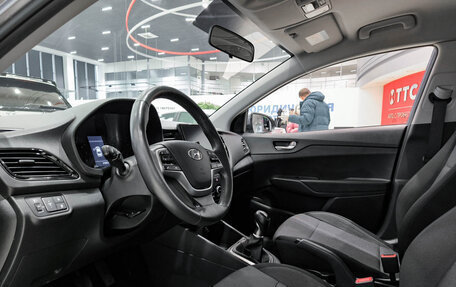 Hyundai Solaris II рестайлинг, 2021 год, 1 480 000 рублей, 20 фотография