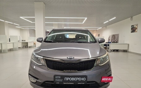KIA Rio III рестайлинг, 2016 год, 1 201 000 рублей, 2 фотография