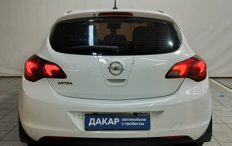 Opel Astra J, 2012 год, 580 000 рублей, 5 фотография