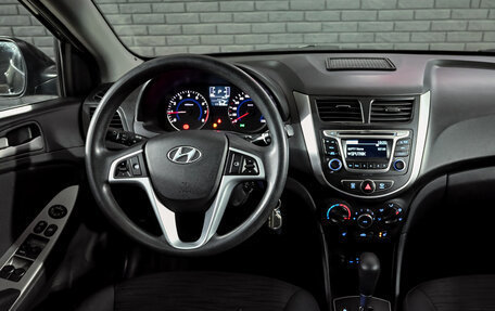 Hyundai Solaris II рестайлинг, 2014 год, 1 050 000 рублей, 16 фотография