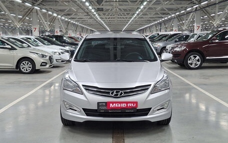 Hyundai Solaris II рестайлинг, 2014 год, 870 000 рублей, 2 фотография