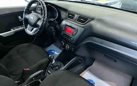 KIA Rio III рестайлинг, 2013 год, 739 000 рублей, 16 фотография