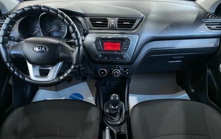 KIA Rio III рестайлинг, 2013 год, 739 000 рублей, 15 фотография